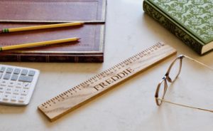 personalised-oak-teachers-ruler