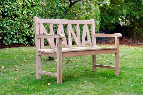 personalised-teak-name-bench