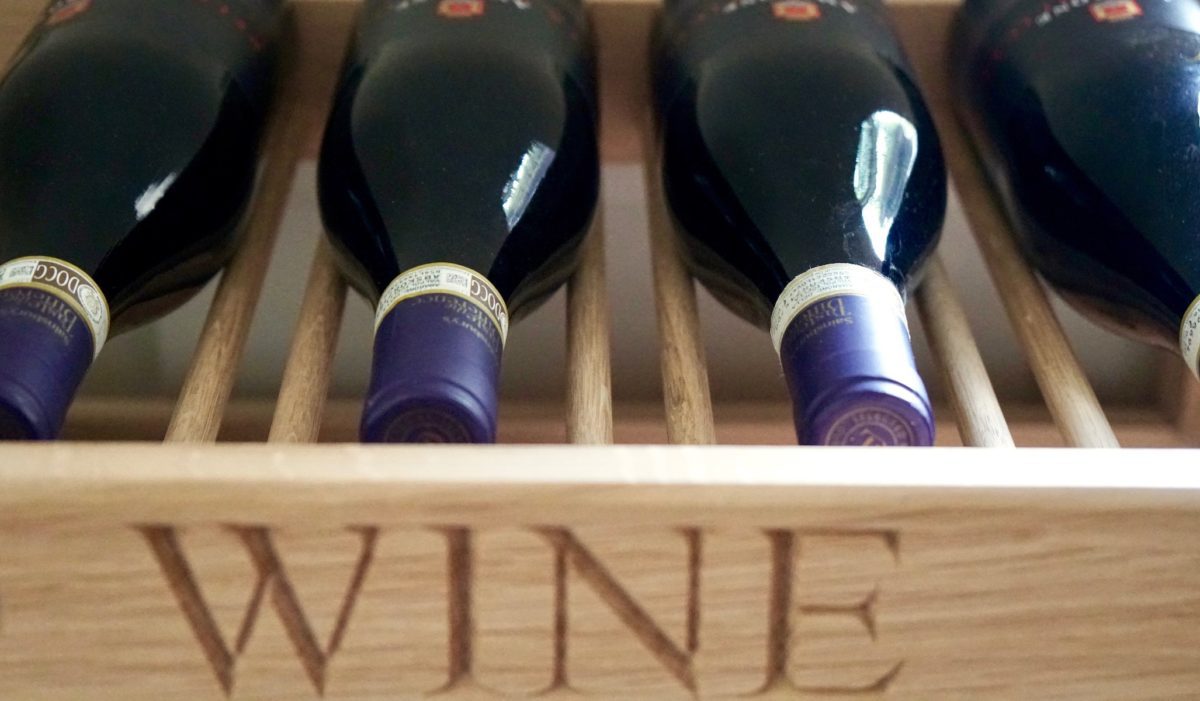 Bespoke Engraved Oak Wine Rack | MakeMeSomethingSpecial.com
