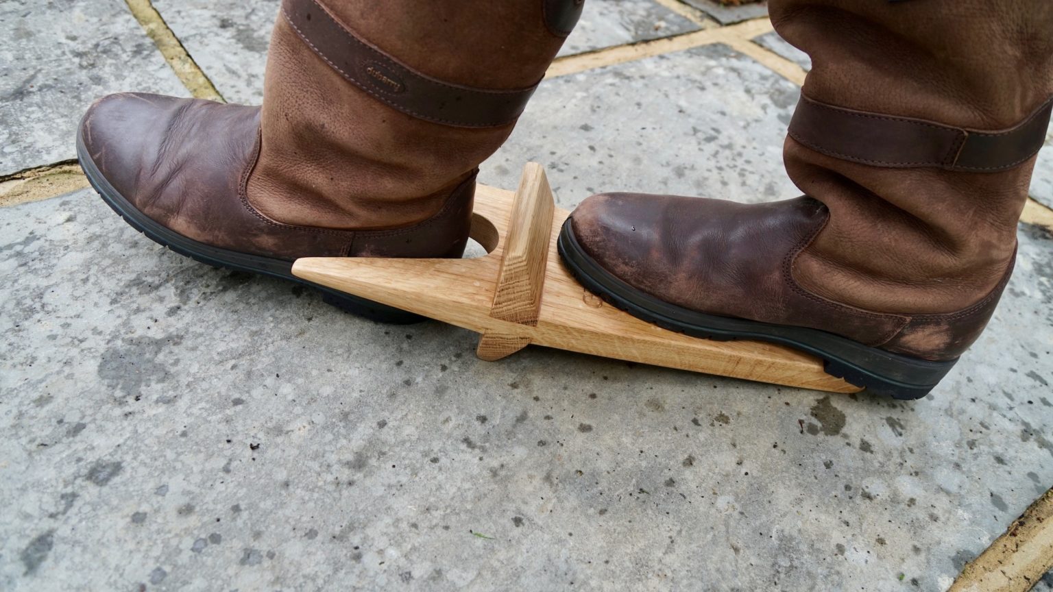 Personalised Reversible Wooden Boot Jack