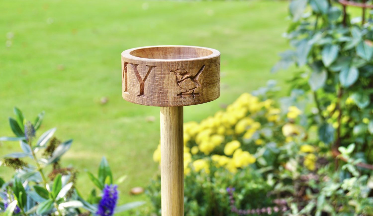 personalised-oak-bird-feeder-table