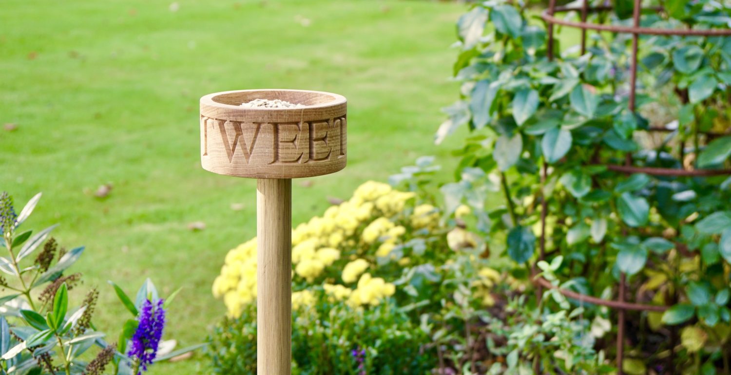 personalised-wooden-garden-bird-feeder