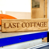 Personalised Wooden Gate Signs
