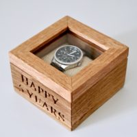 Personalised clearance wooden watch