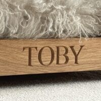Personalised Wooden Dog Beds - Image 2