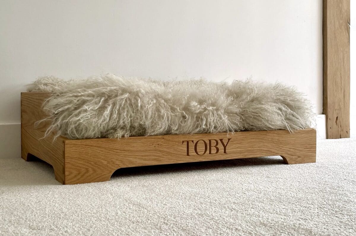 engraved-wooden-dog-beds