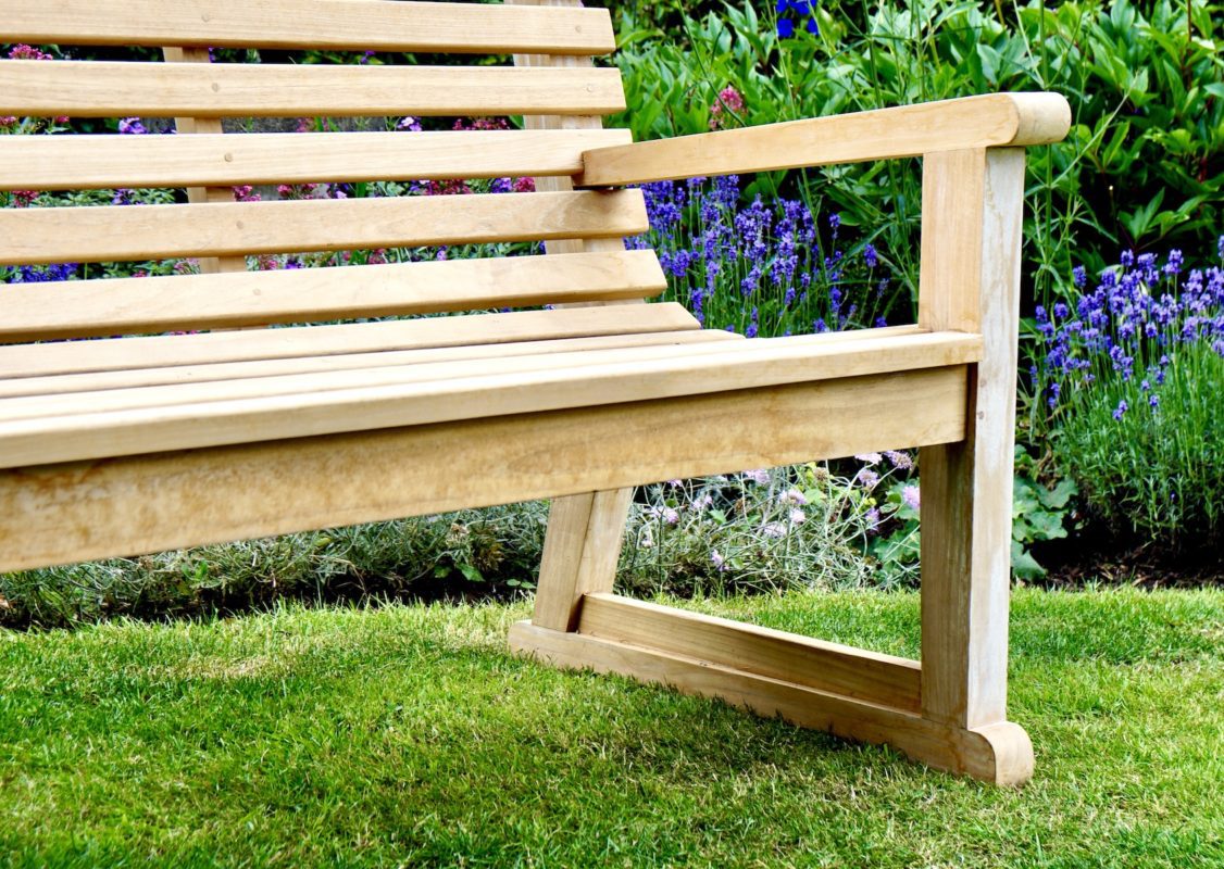 Engraved Garden Slay Bench | MakeMeSomethingSpecial.com