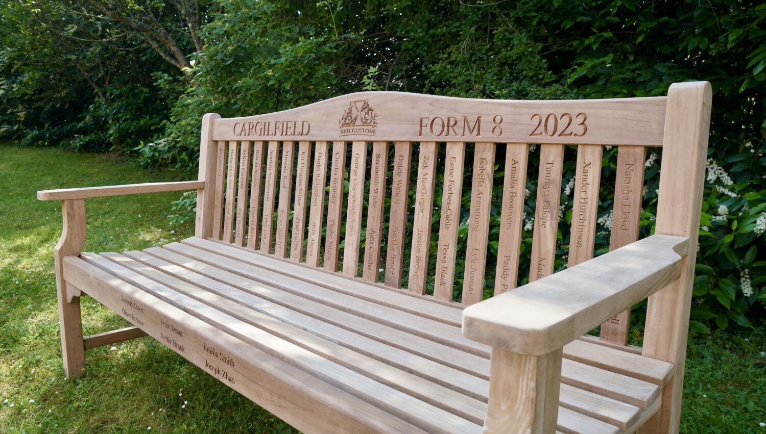 engraved-school-leavers-bench-with-logo