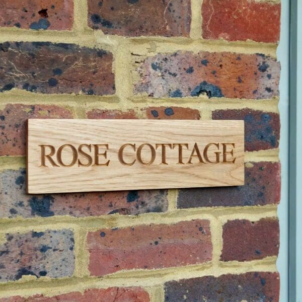 Personalised-wooden-mini-house-wall-sign