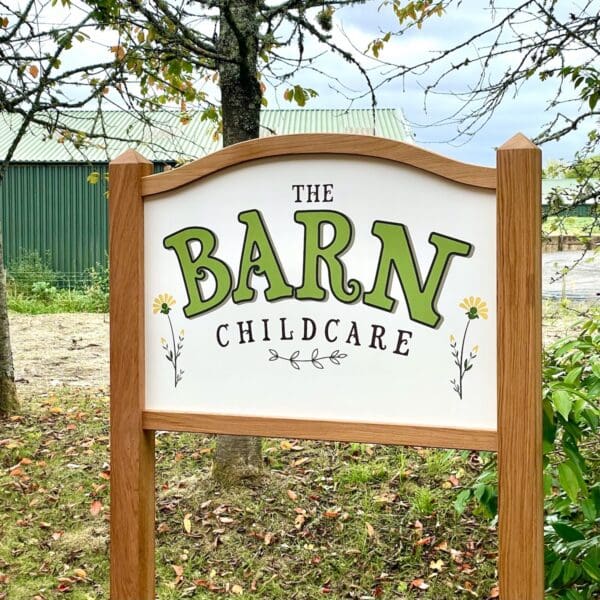 Premium Printed Vinyl Sign on Posts
