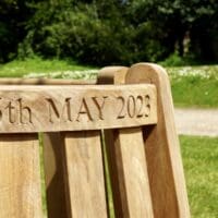 engraved-teak-tree-benches