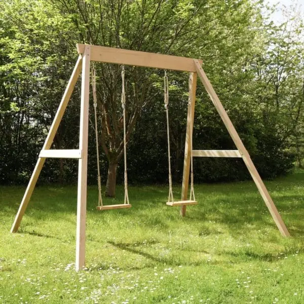 handmade-wooden-double-swing-frame