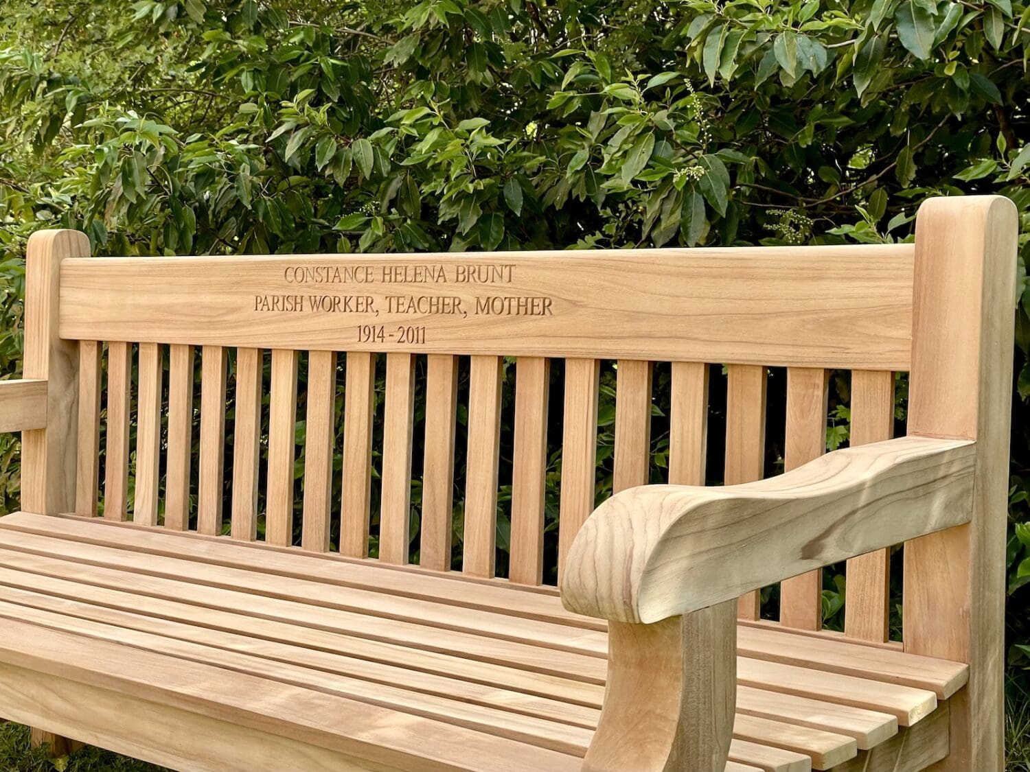 engraved-large-teak-bench