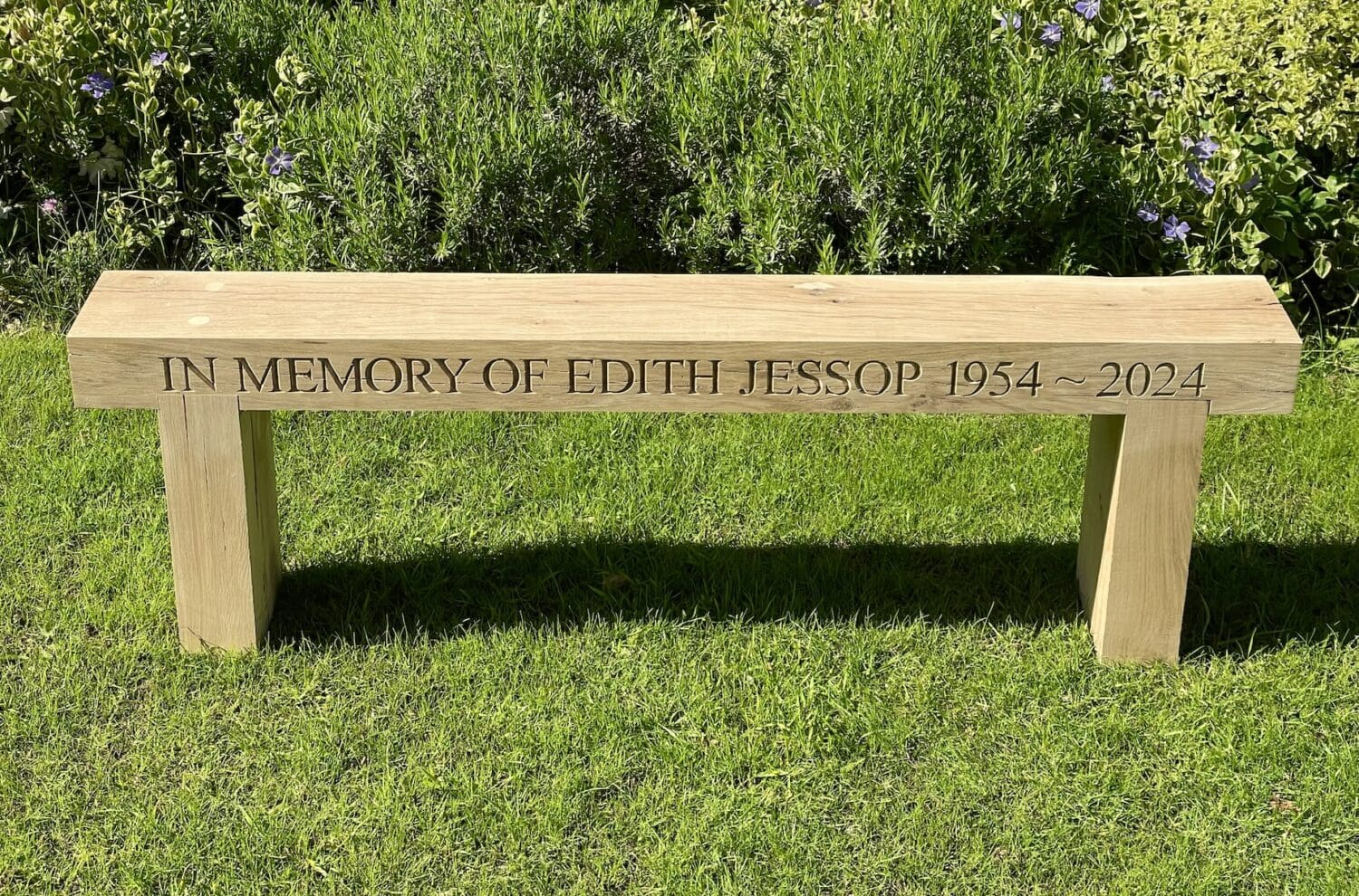 personalised-oak-sleeper-benches