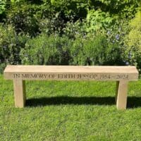 personalised-wooden-garden-sleeper-bench