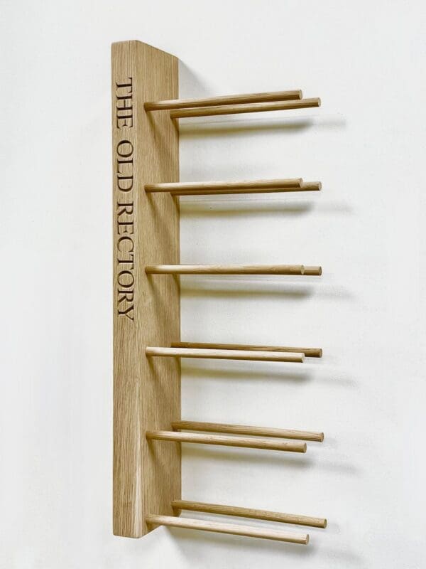 Wall Engraved Rack Wall Mounted Wine Racks | MakeMeSomethingSpecial.com
