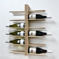personalised-oak-wine-wall-rack